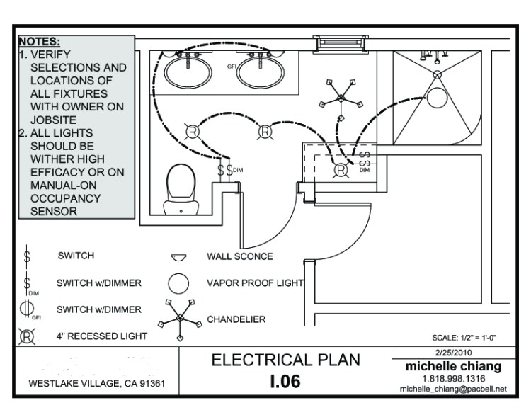 Westlake Village Master Bathroom